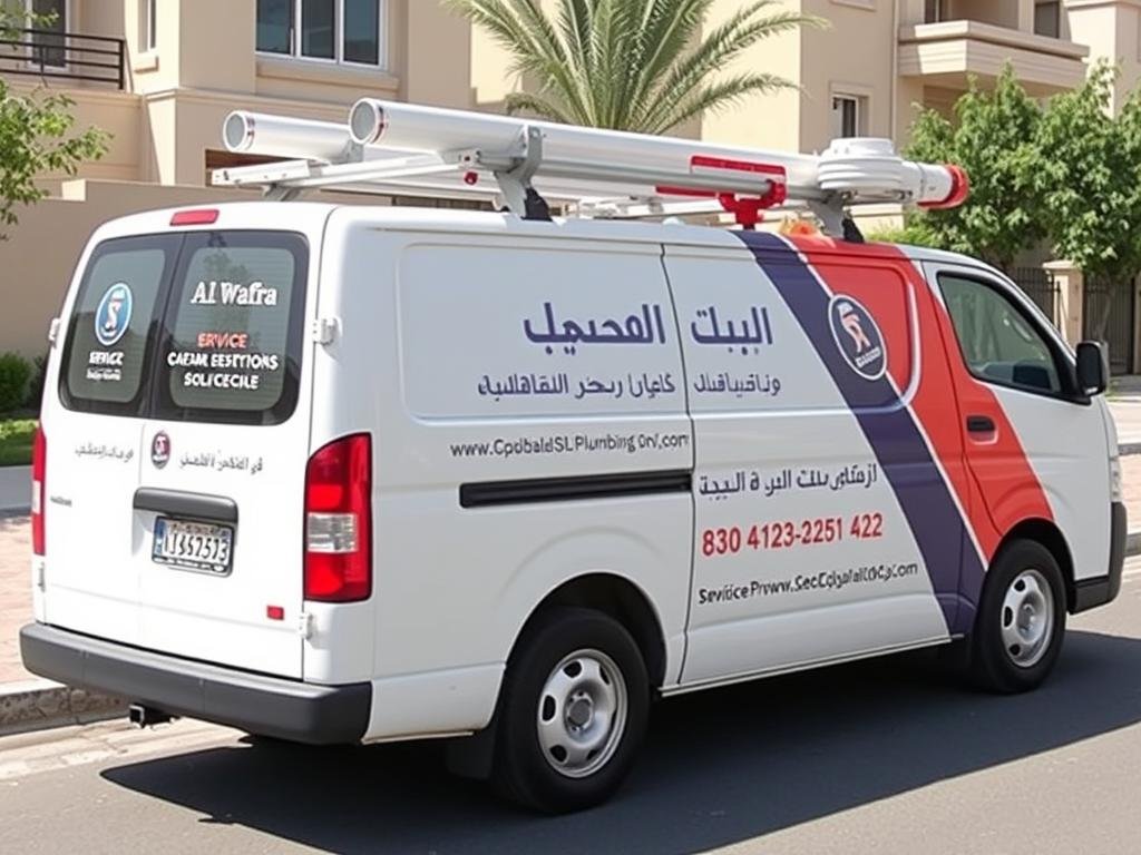 سيارة خدمة فني صحي الوفرة مجهزة بالمعدات سيارة خدمة فني صحي الوفرة مجهزة بالمعدات