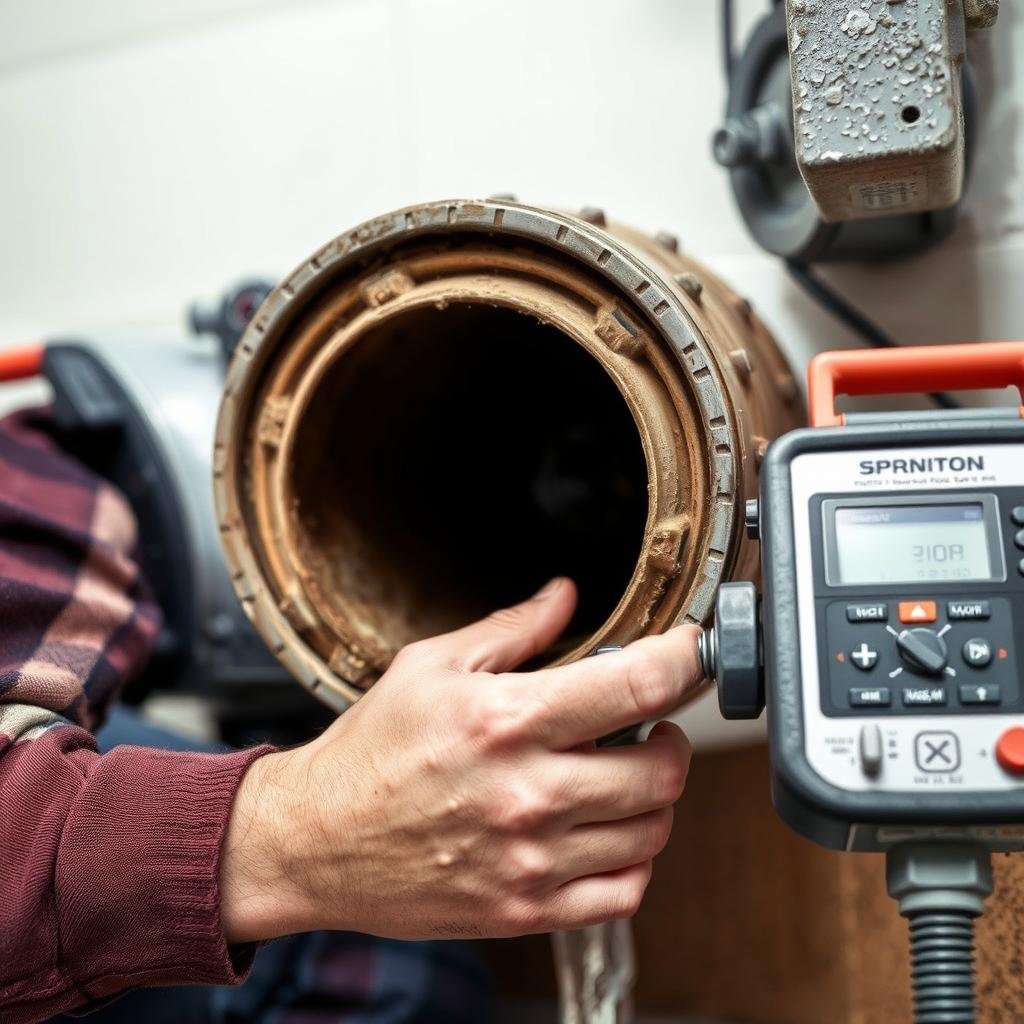 كشف وإصلاح تسريب المياه في السالمي