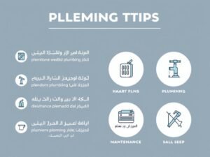 صورة توضيحية لنصائح الحفاظ على نظام السباكة في المنزل
