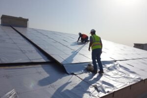 عازل حراري للأسطح حولي - تطبيق عزل حراري على سطح منزل عازل حراري للأسطح حولي - تطبيق عزل حراري على سطح منزل