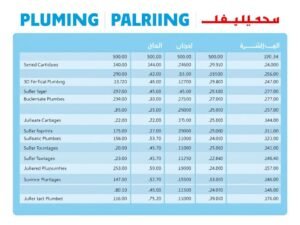 قائمة أسعار خدمات رقم معلم تسليك مجاري في الكويت