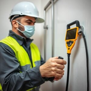 كشف وإصلاح تسريبات المياه في الدعية