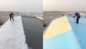 مقارنة بين عازل جيتاروف وعازل رش امريكي في حولي