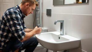 تركيب أدوات صحية حديثة من قبل سباك في الفروانية