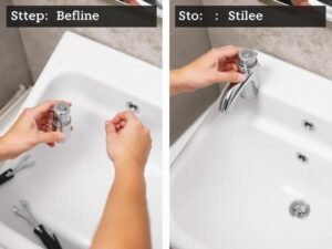 تركيب خلاط حوض الحمام