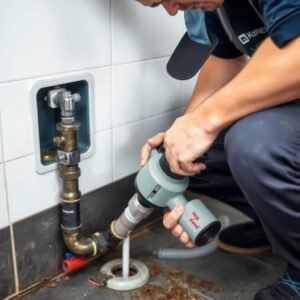 خدمة تسليك المجاري من فني سباكة محترف