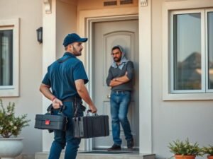 سباك في الفروانية يستجيب لحالة طوارئ في منزل