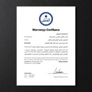 ضمان على جميع الخدمات