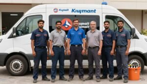 فريق من معلمي السباكة المحترفين في الكويت