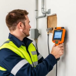 كشف وإصلاح تسربات المياه