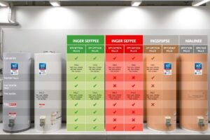 مقارنة بين أنواع السخانات المركزية المختلفة من حيث التكلفة والكفاءة