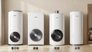 أنواع مختلفة من السخانات المستخدمة في الكويت