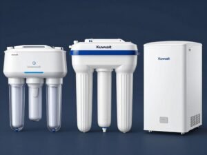 أنواع مختلفة من فلاتر المياه المتوفرة في الكويت