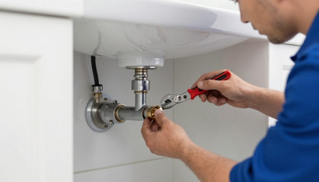 تركيب أدوات صحية جديدة بشكل احترافي