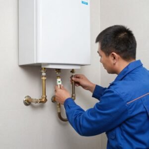 تركيب سخان مياه مركزي بواسطة فني صحي متخصص