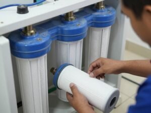 صيانة فلتر مياه وتغيير الشمعات في الكويت