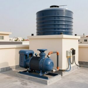 مضخة خزان علوي تركيب مضخات مياه الكويت