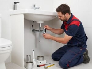 معلم سباك بالكويت من فني صحي يقوم بتركيب أدوات صحية حديثة معلم سباك بالكويت من فني صحي يقوم بتركيب أدوات صحية حديثة