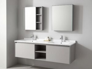 مغاسل حديثة وخزائن حمام أنيقة بتصاميم متنوعة مغاسل حديثة وخزائن حمام أنيقة بتصاميم متنوعة