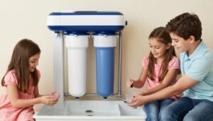 منزل كويتي يستفيد من نظام فلترة مياه متكامل