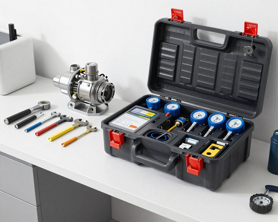 أدوات الصيانة الاحترافية للمضخات