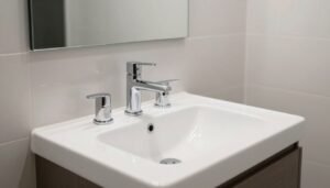 أدوات صحية حديثة مركبة في حمام عصري بالكويت