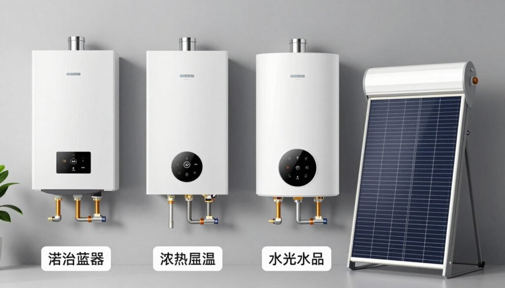 أنواع سخانات المياه المختلفة