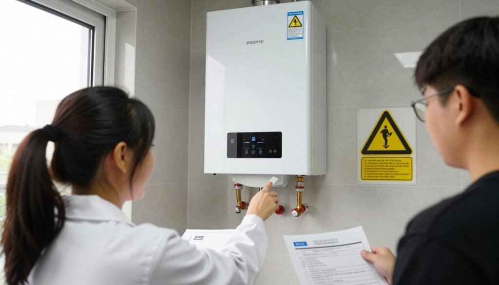 إجراءات السلامة في استخدام السخانات المركزية