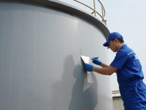 إصلاح تسربات خزان المياه