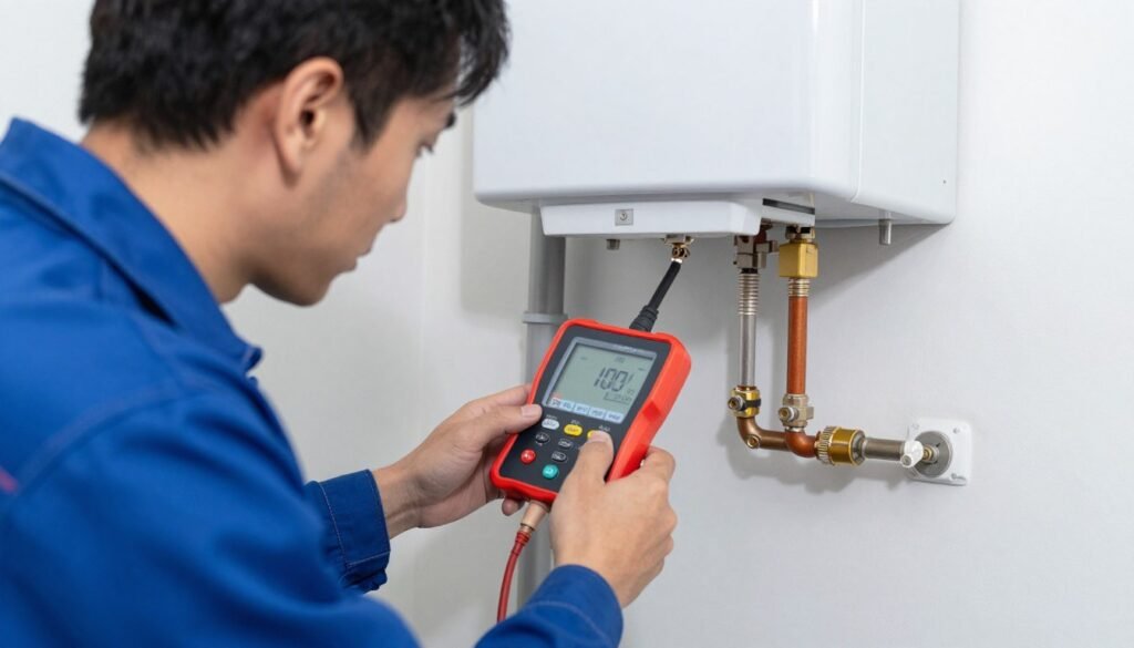 إصلاح مشاكل السخانات المركزية