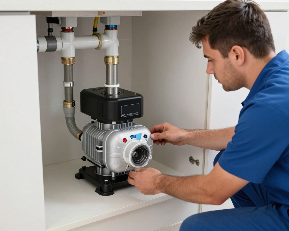 تركيب مضخات المياه الحديثة في نظام السباكة