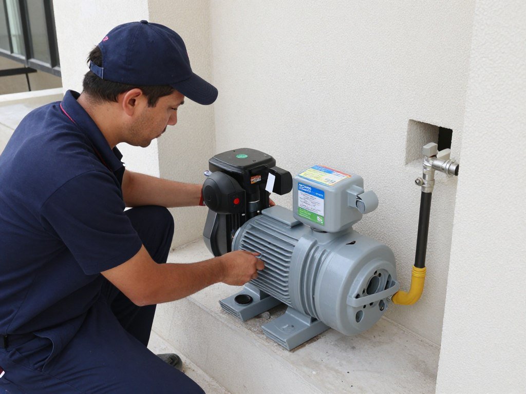 تركيب مضخات المياه للمباني السكنية في الكويت