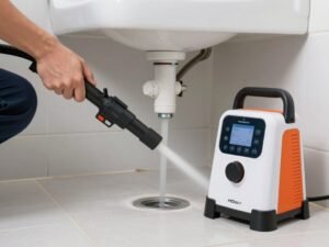 تسليك مجاري الحمامات بمعدات حديثة