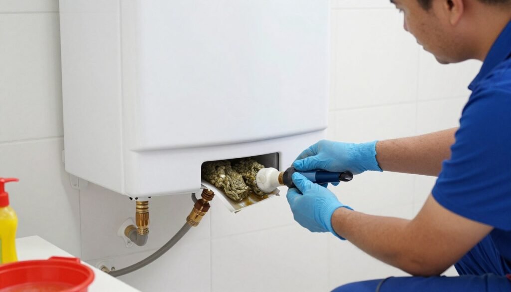 تنظيف سخانات المياه الكهربائية