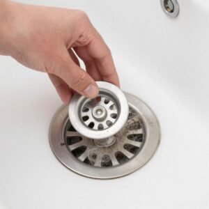 تنظيف مصافي الأحواض والبالوعات