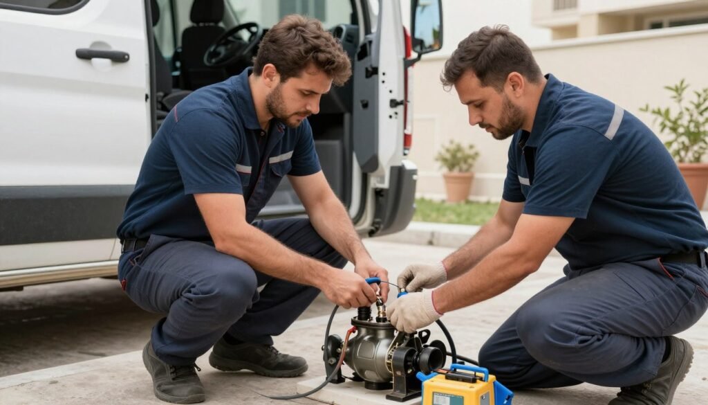 خدمة تصليح مضخات المياه المحترفة في الكويت