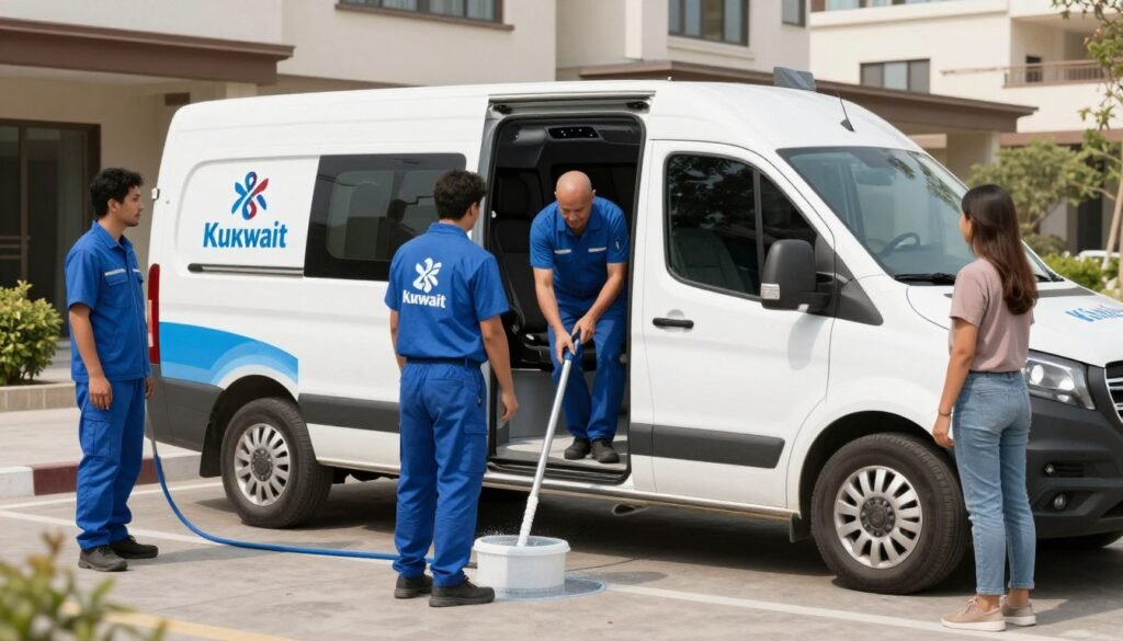 خدمة تنظيف سخانات المياه الاحترافية في الكويت