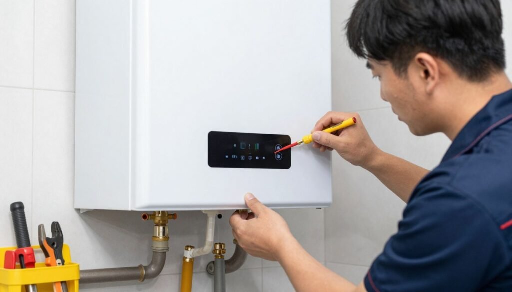 خطوات تركيب سخانات مركزية الكويت