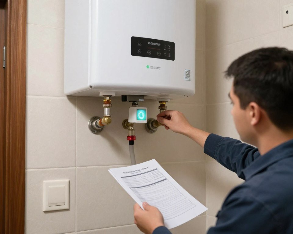 سخان كهربائي معطل يحتاج إلى صيانة طارئة