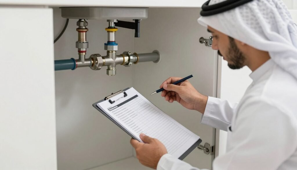 صيانة دورية لنظام السباكة في الكويت