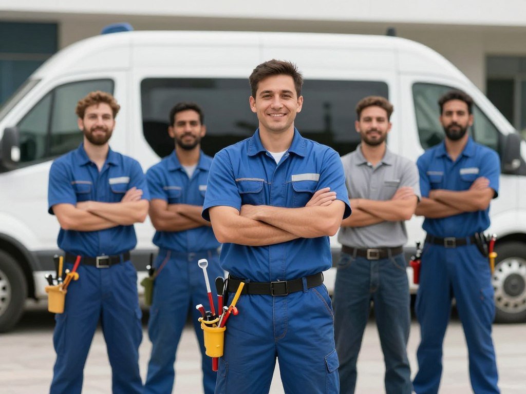 فريق عمل محترف في السباكة بالكويت