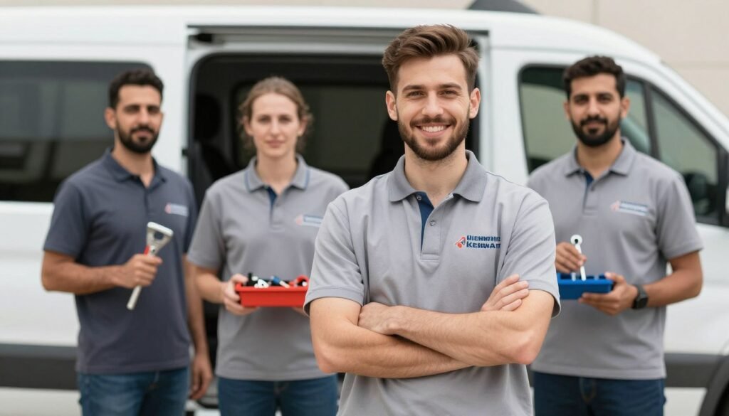 فريق عمل محترف لصيانة السخانات في الكويت