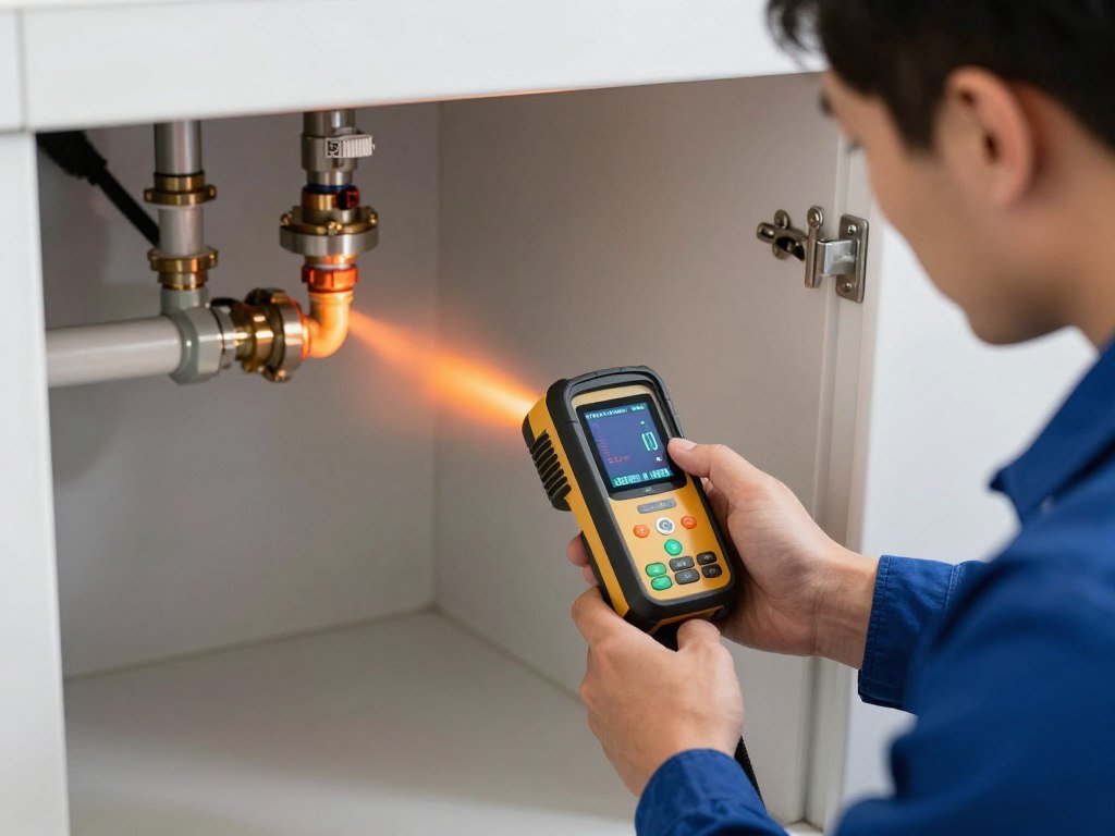 كشف تسريب المياه بالكويت