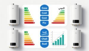 مقارنة بين أنواع سخانات المياه المختلفة