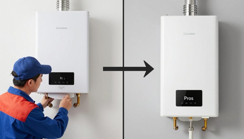 مقارنة بين تصليح واستبدال السخان في الكويت