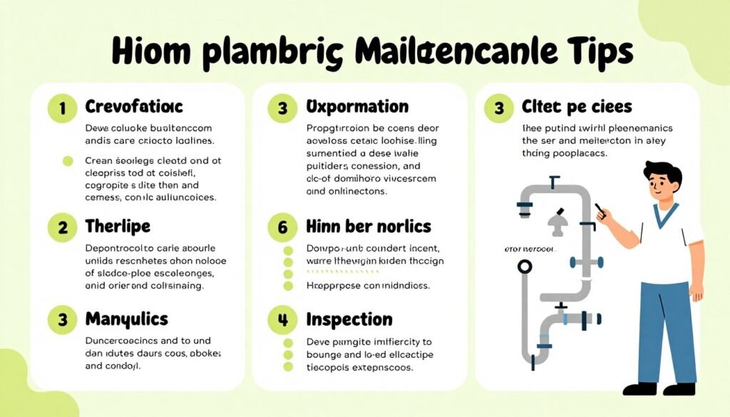 نصائح صيانة السباكة المنزلية