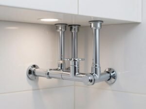 نظام سباكة صحي حديث في منزل بالجهراء