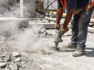 تكسير خرسانة بواسطة مقاول تكسير محترف