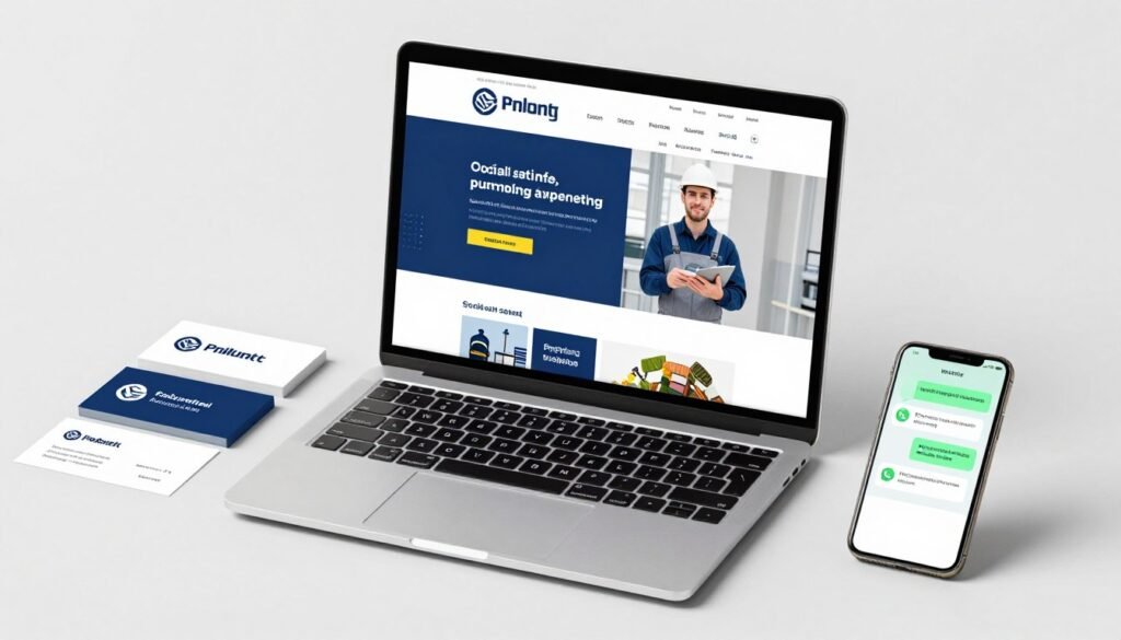 التسويق الرقمي لشركات تأسيس سباكة عبر الإنترنت