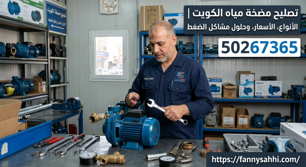 تصليح مضخة مياه الكويت